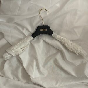 Versace Black Hanger with Gold Hook